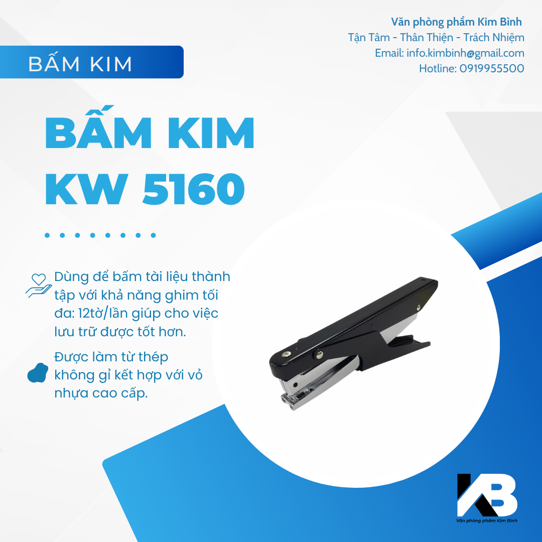 Bấm kim KW 5160